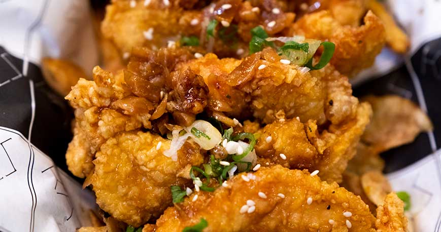 korean fried chicken "yangeom"